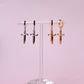 Golden Hour Designs Romantasy Sword Huggie Earrings