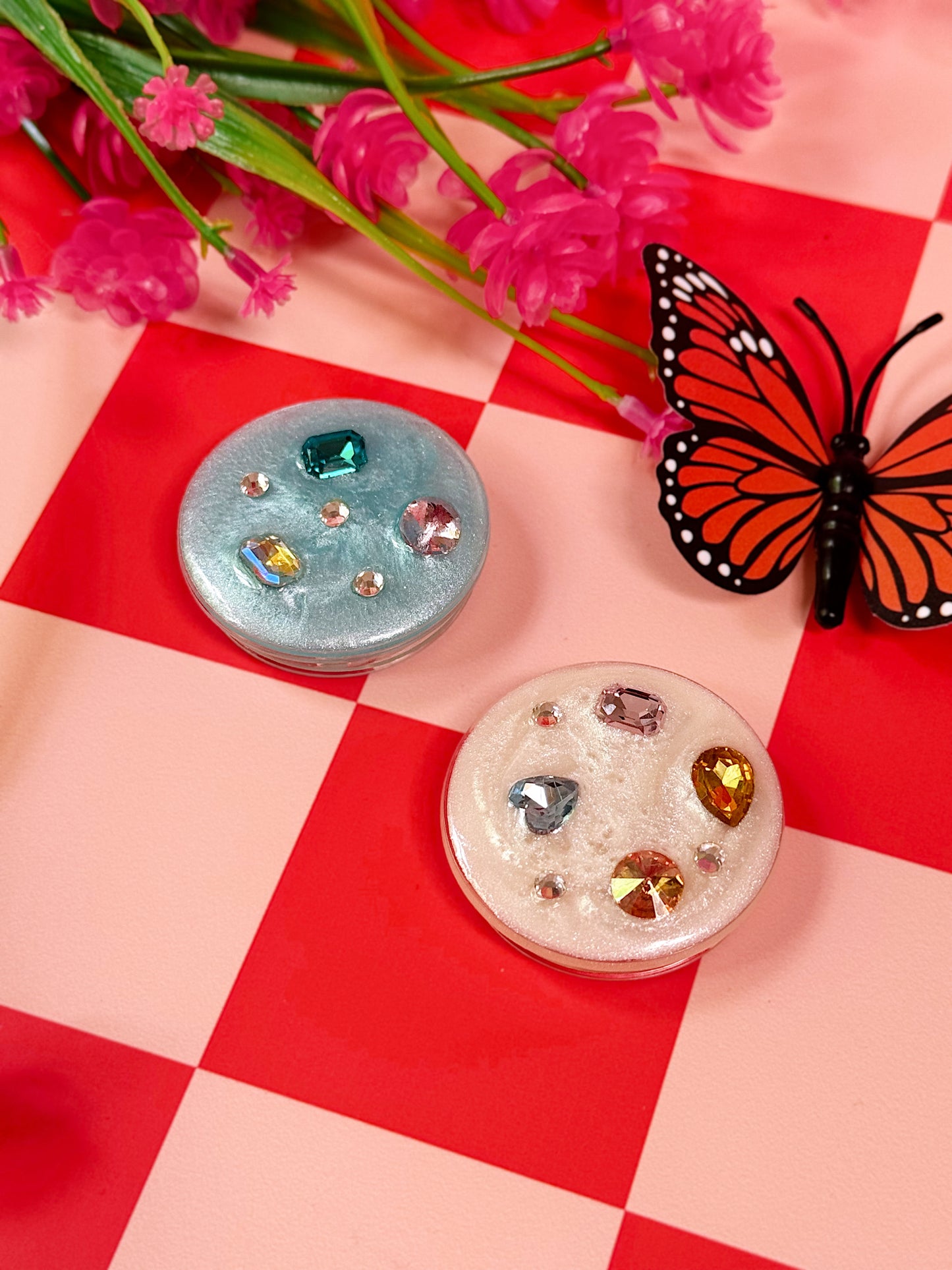 Jeweled Collapsible Phone / Kindle Grip