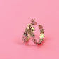 Wildflower Metal Hoops (Gold + Silver)