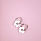 Girly Pop Daisy Hoops (Gold + Silver)