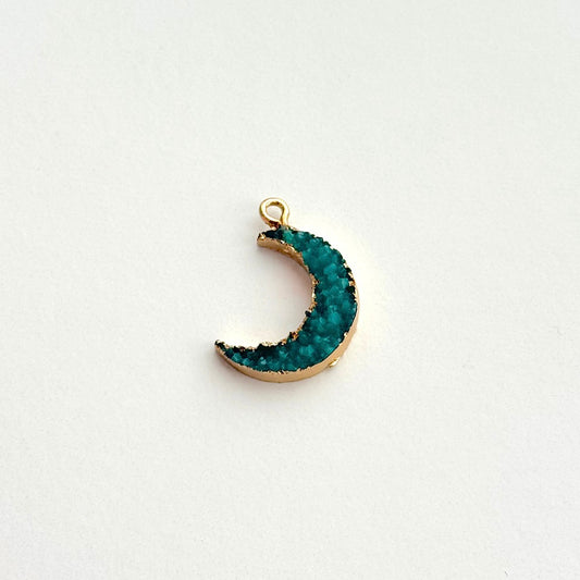 Natural Crescent Moon Charm (2 Colors!)