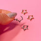 Mini Star Hoops