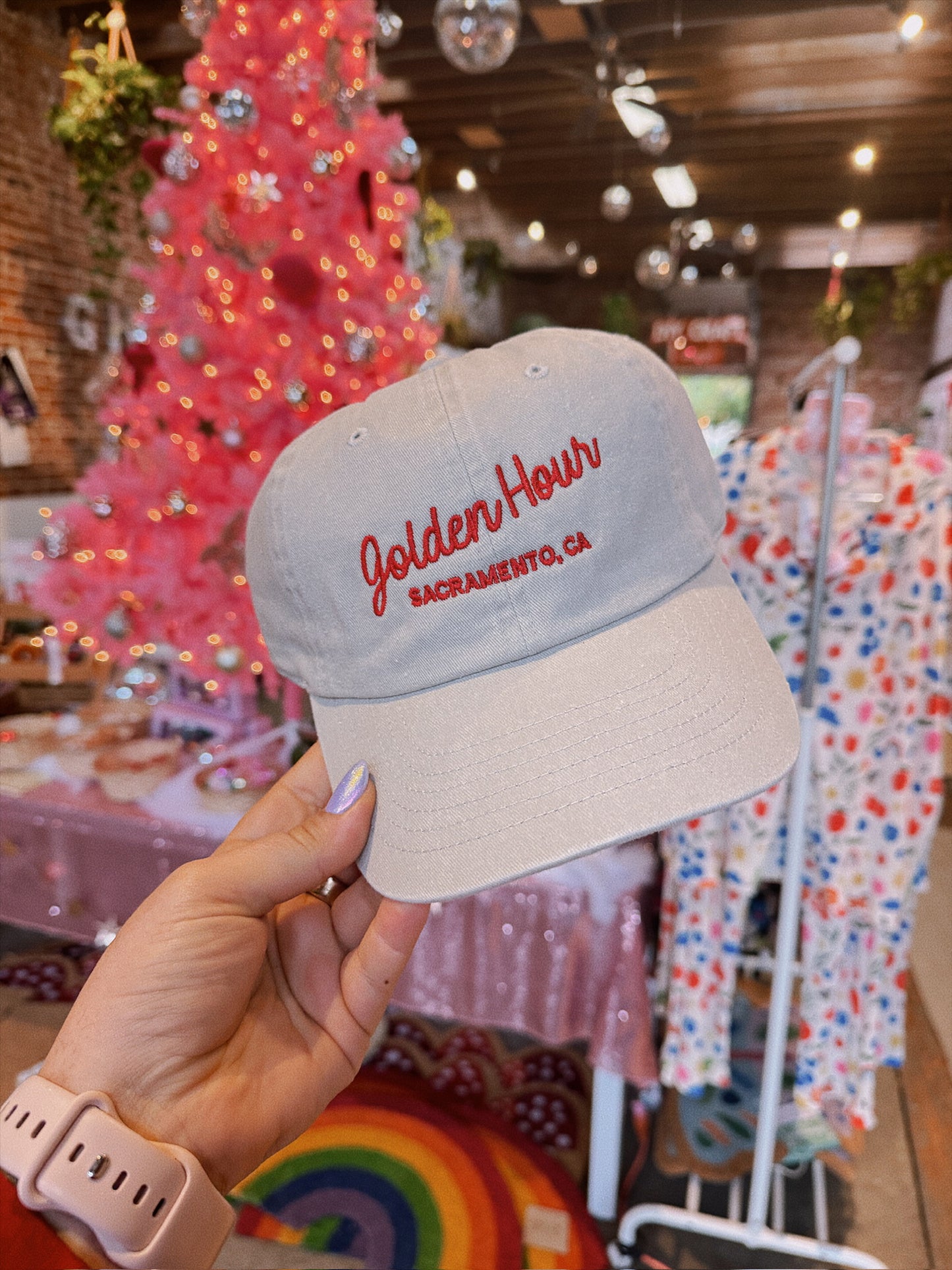 Golden Hour Embroidered Hat