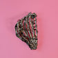 Gunmetal Skeleton Hair Claw