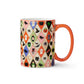 Halloween Argyle Porcelain Mug