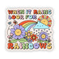 When It Rains Look For Rainbows Sticker