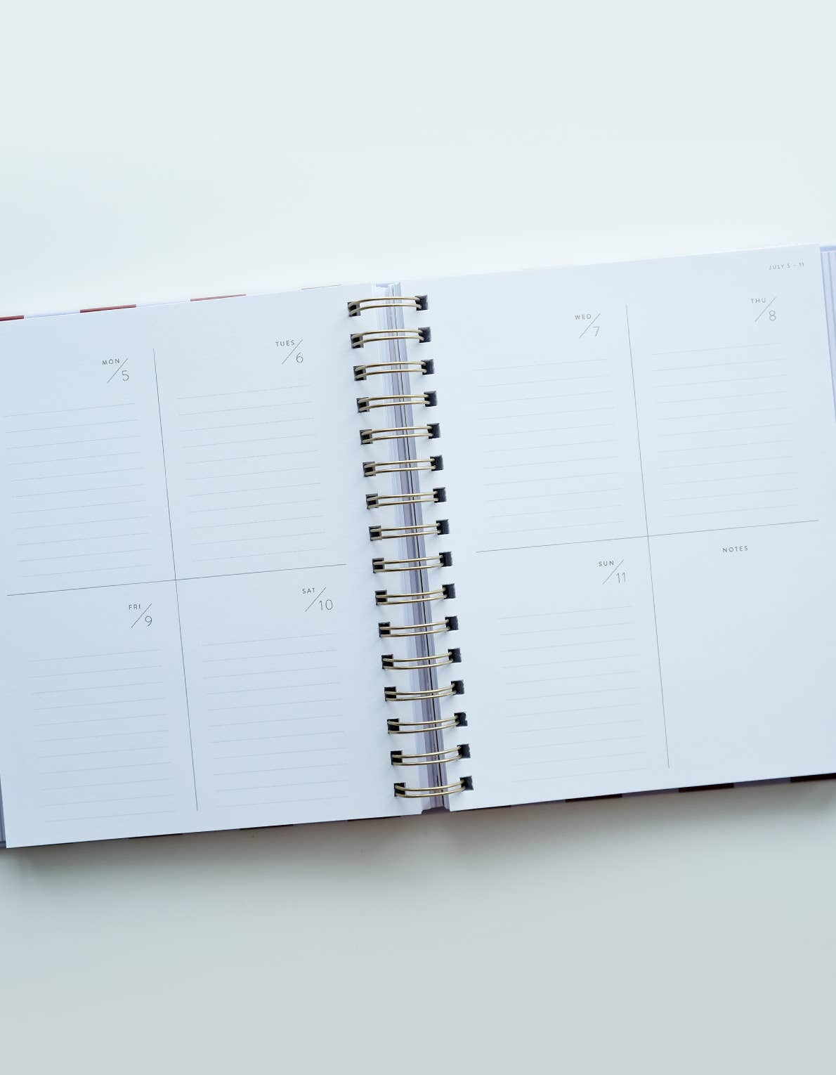 2027 Periwinkle Checks Planner