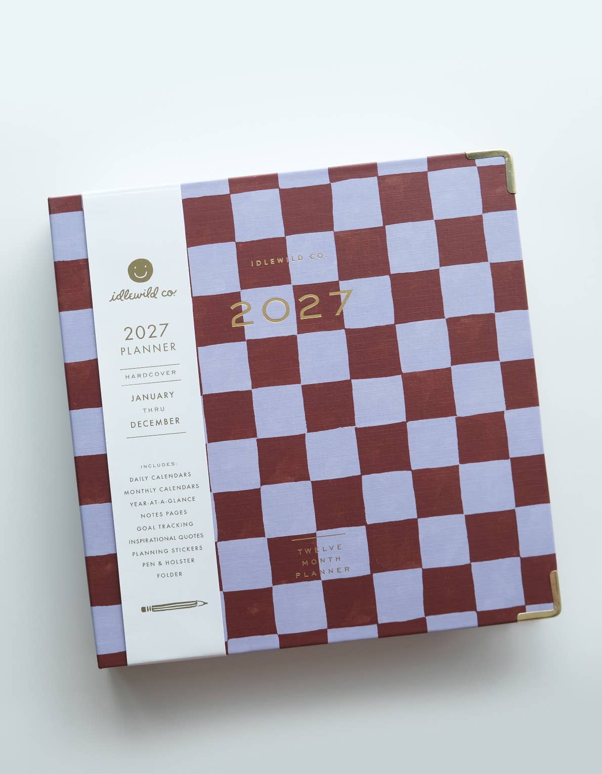2027 Periwinkle Checks Planner