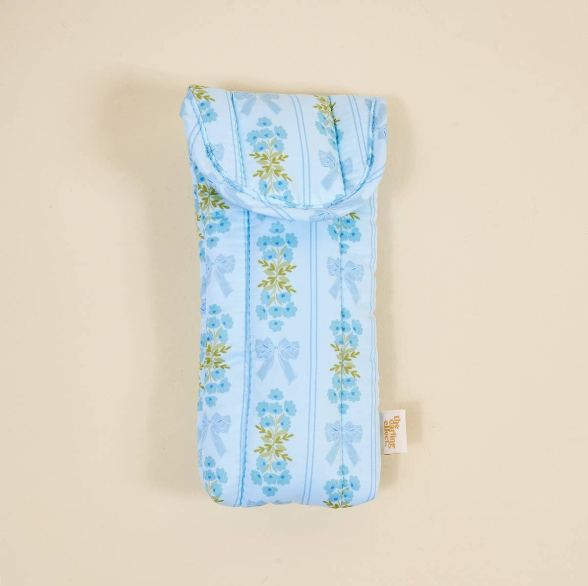 Puffy Sunglasses Case - Fancy Blue