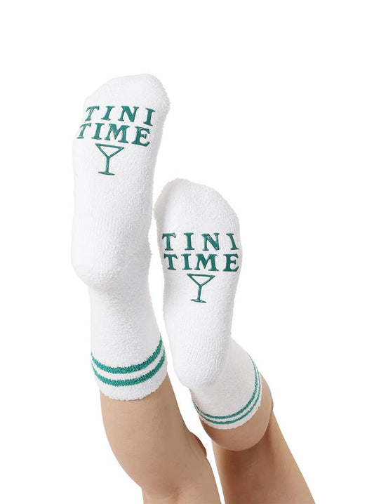 Tini Time Crew Socks - Bottom Grip