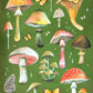 Mushroom Chart Art Print