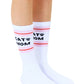 "Cat Mom" Classic Crew Socks