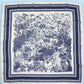 Blue Willow Silky Feel Bandana Scarf