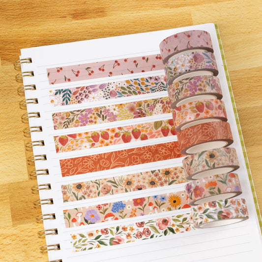 Mushroom Meadows Washi Tape
