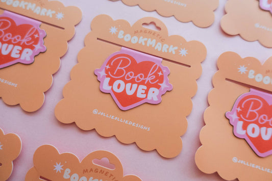 Book Lover Magnetic Bookmark