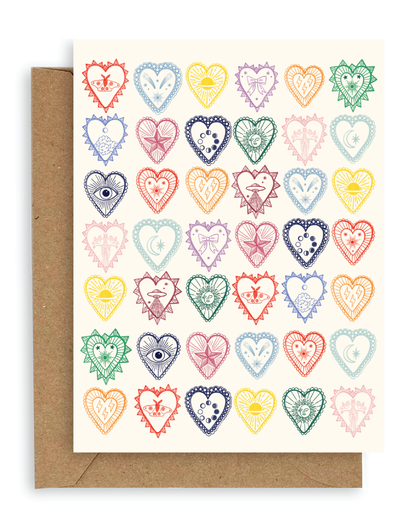 Heart Charms Card