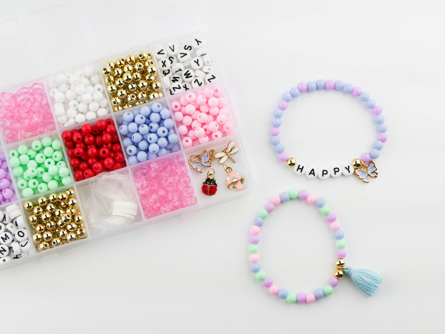 Hello Spring DIY Stretchy Bracelet Craft Kit