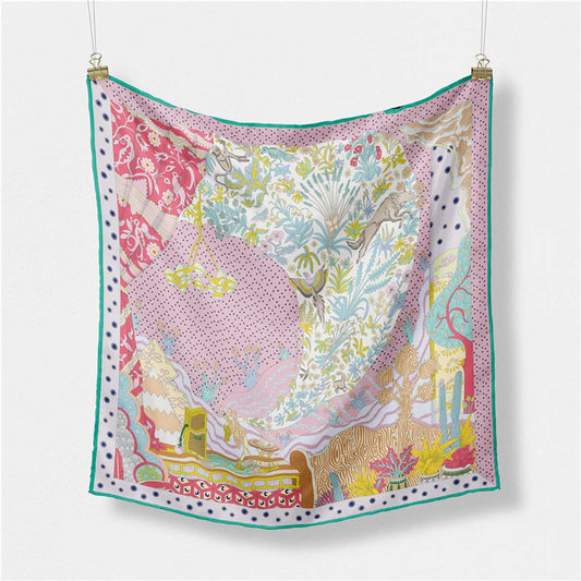 Le Premier Chant Silky Bandana Scarf