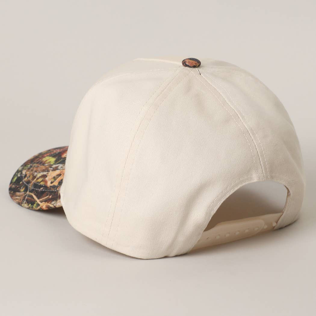 Lover Girl Camouflage Embroidered Trucker Hat