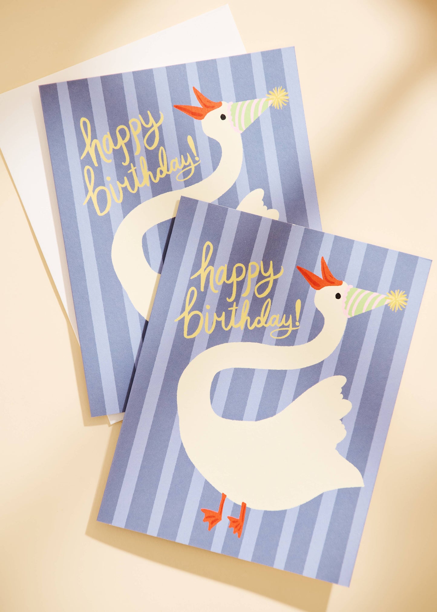Goose Happy Birthday Card
