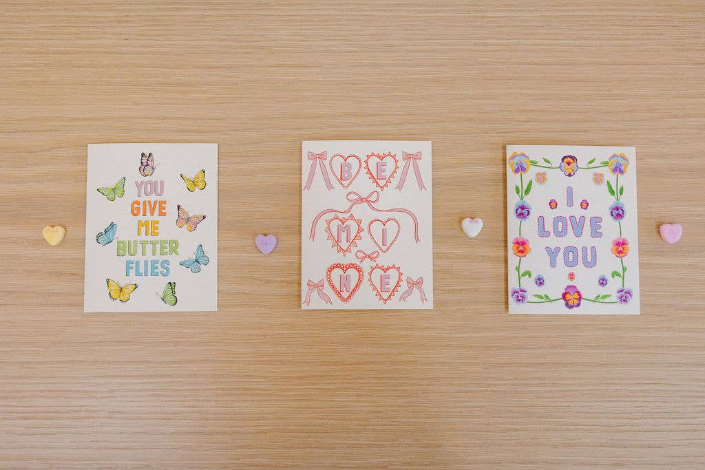 Heart Charms Be Mine Card