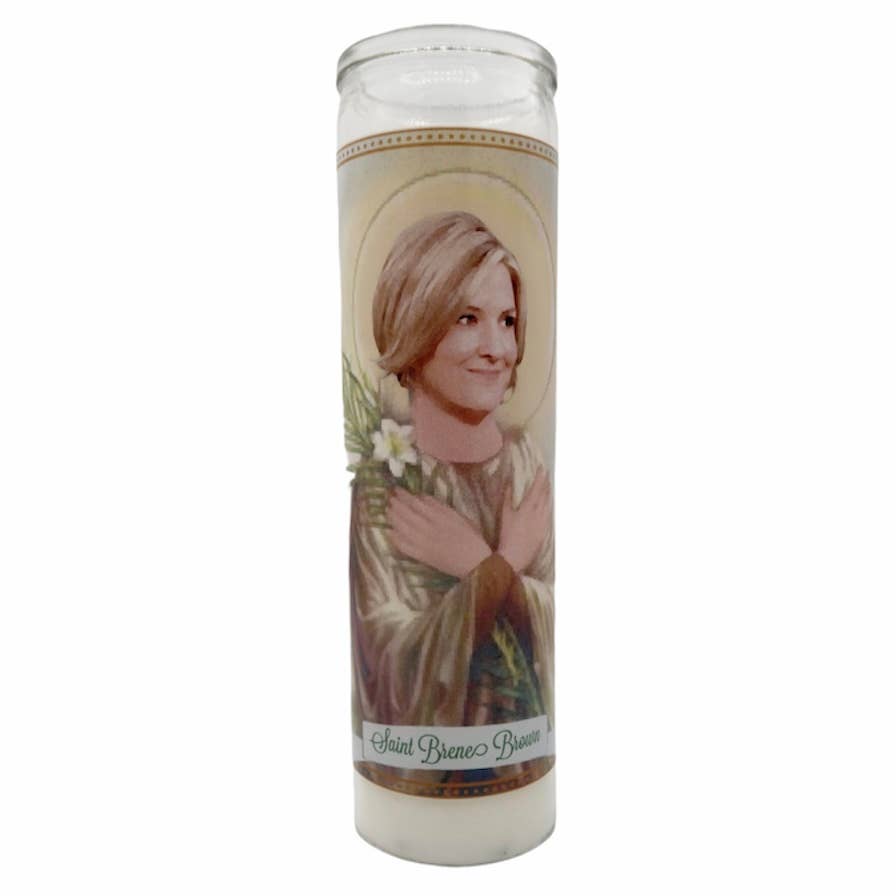 Brene Brown Devotional Prayer Saint Candle