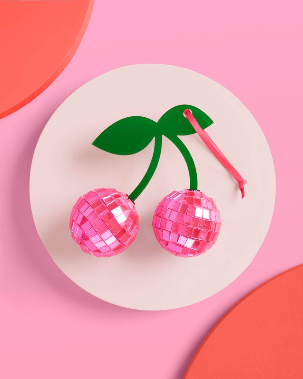 Disco Cherries Ornament