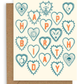 Heart Charms Birthday Card