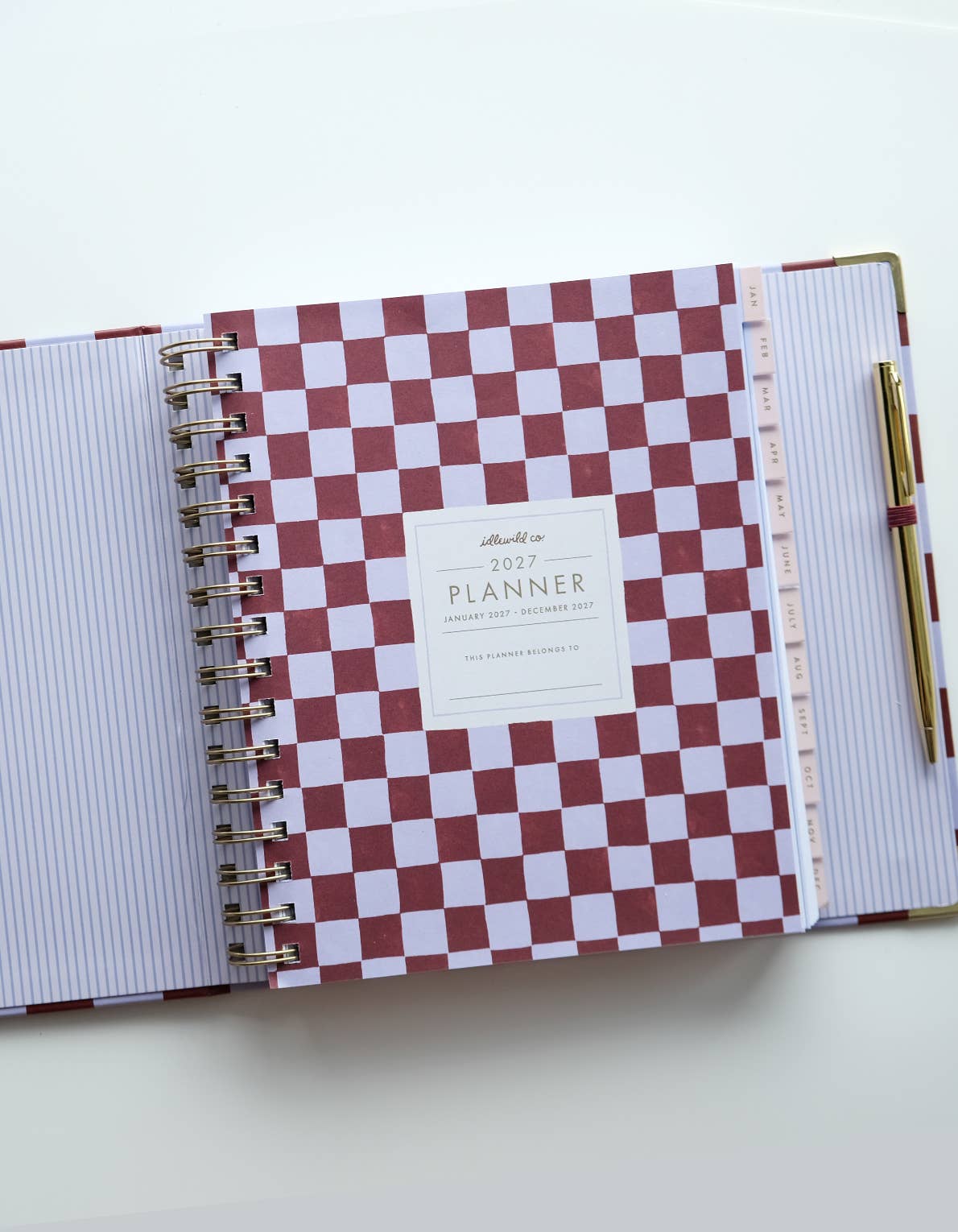 2027 Periwinkle Checks Planner