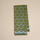 Forest Green Blooms Tea Towel