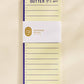 Butter Get It Done Notepad