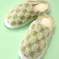 Checkered Slippers