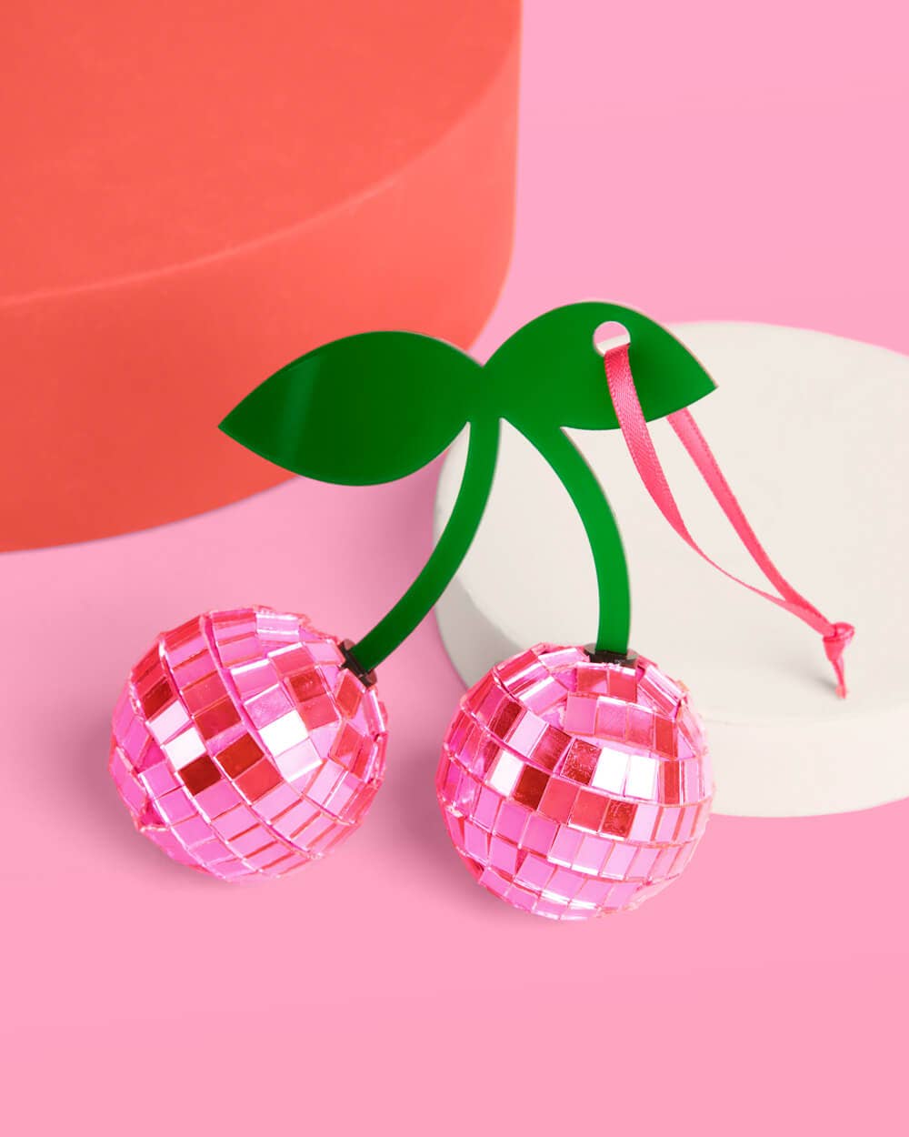 Disco Cherries Ornament