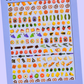 Nail Art Stickers - Charcuterie
