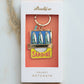 Tinned Fish Enamel Keychain