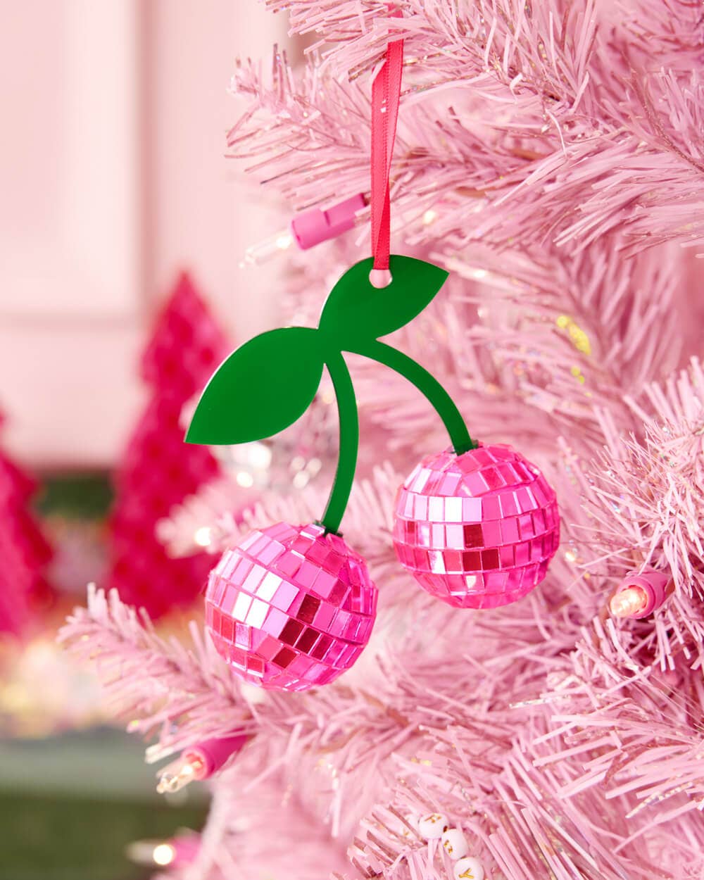 Disco Cherries Ornament