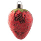 Strawberry Mercury Glass Ornament