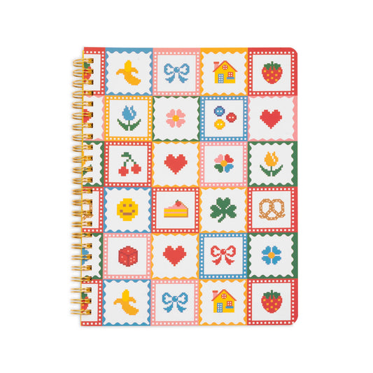 Quilt Rough Draft Mini Notebook