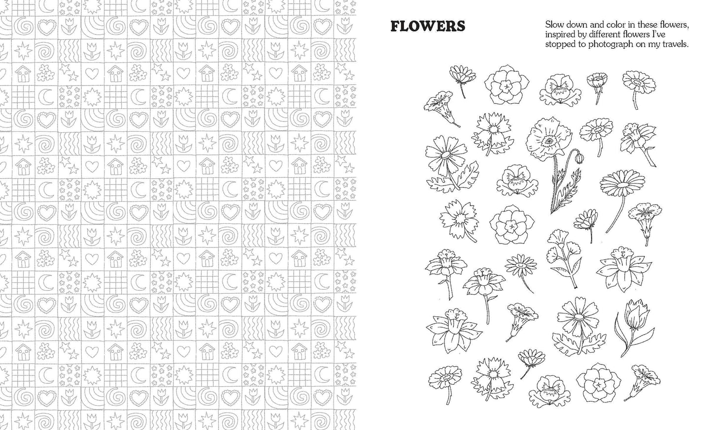 Craft & Create - Junk Journaling Coloring Book
