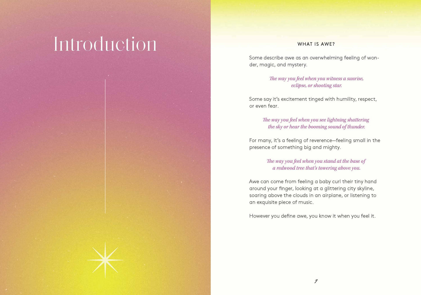 Awestruck Journal