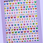Nail Art Stickers - Confetti