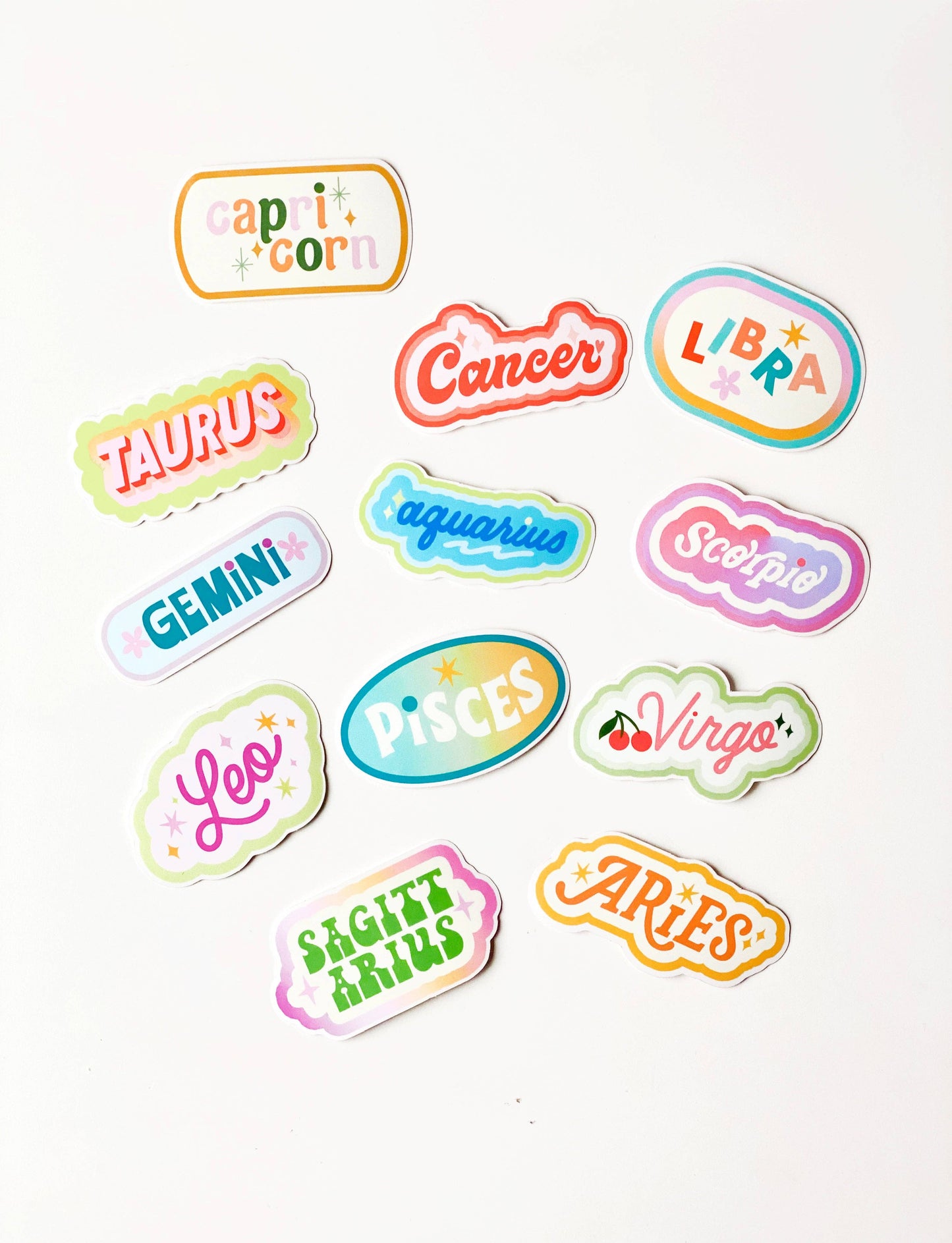 Libra Die Cut Sticker