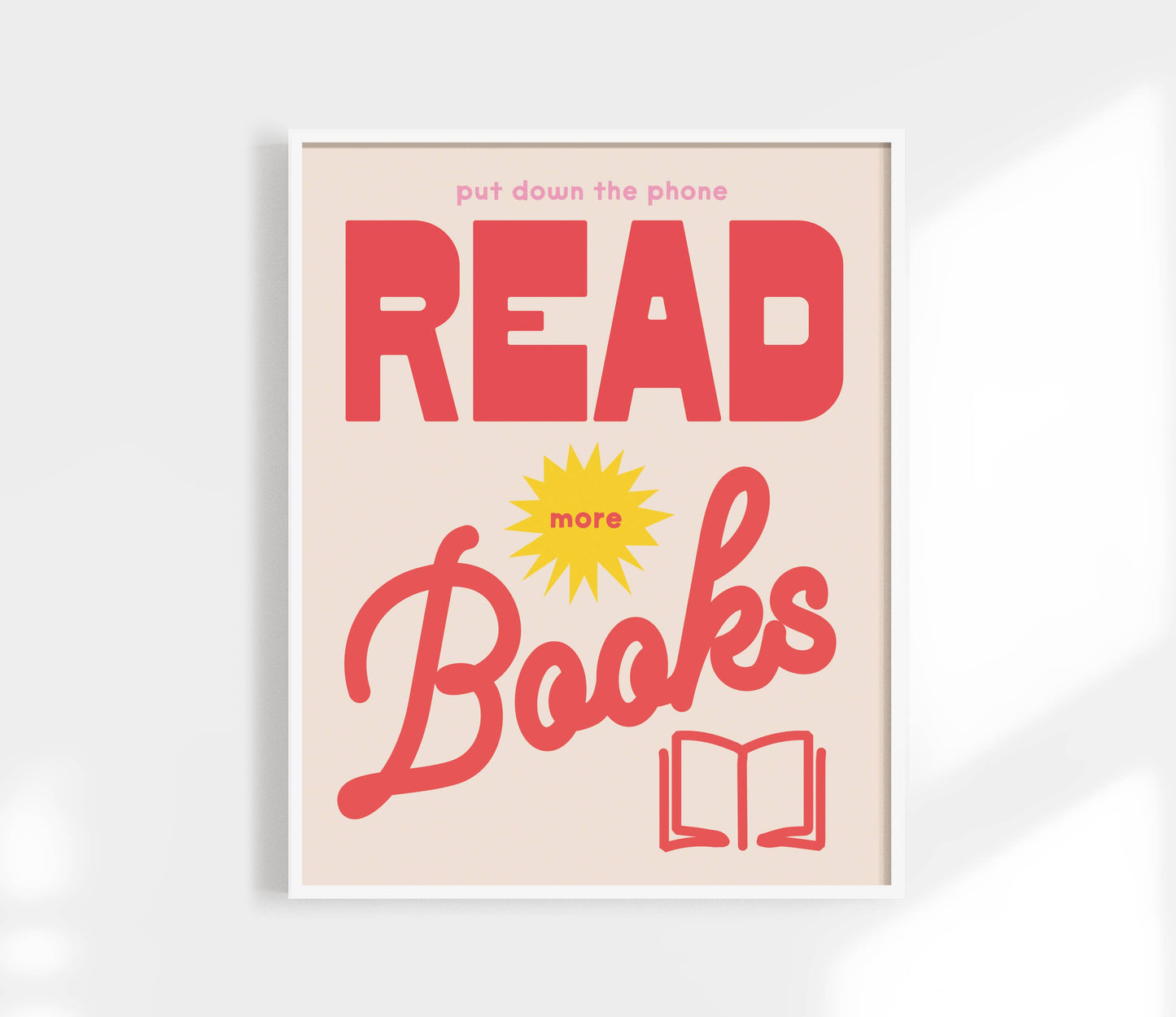 Read More Books Art Print