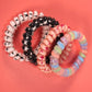 Colorful Stars Spiral Hair Ties