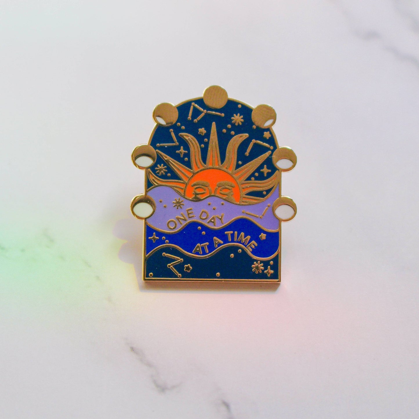 One Day At A Time Enamel Pin