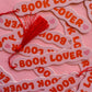 Book Lover Die Cut Bookmark