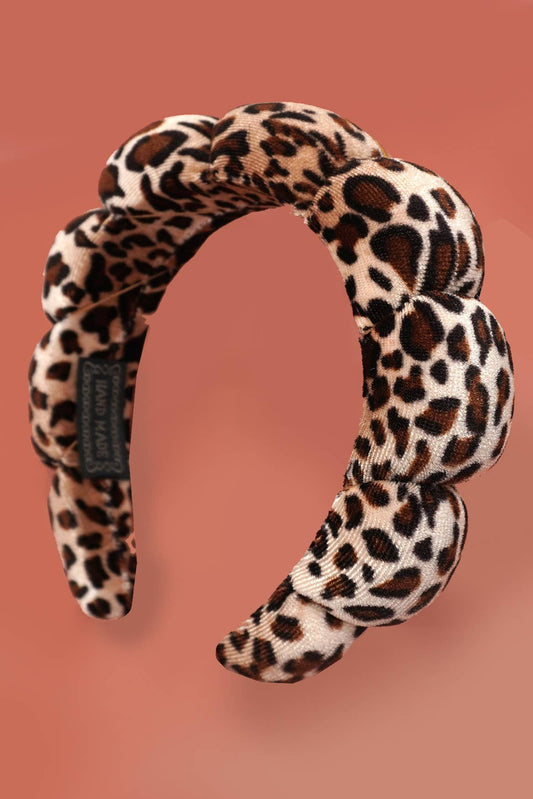 Leopard Spa Headband