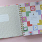 2026 Floral Checks Hardcover Planner