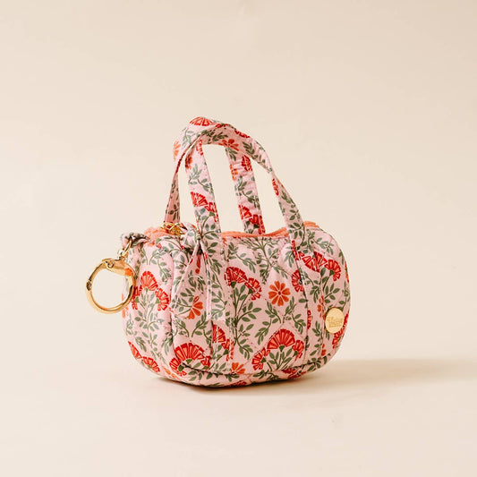Itty Bitty Duffle Bag Charm – Dusty Rose