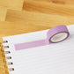 Lilac Washi Tape